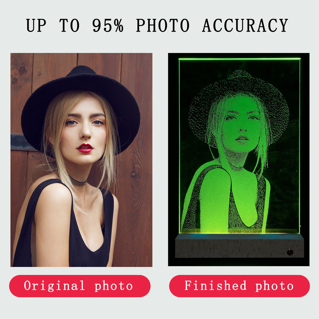 Glass hammer painting Customize your photo Handmade custom glass painting